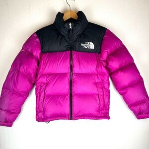 The North Face Retro Nuptse Puffer Jacket Colorblock Gorpcore Outdoor